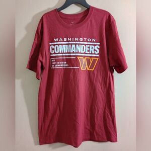 NWT Nike Washington Commanders Short Sleeve Shirt Size Medium